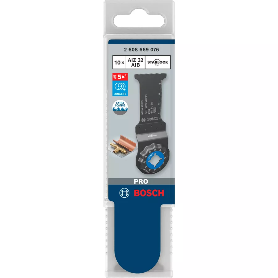 Lame de scie à plongée PRO AIZ 32 AIB Bosch (par 10 lames)